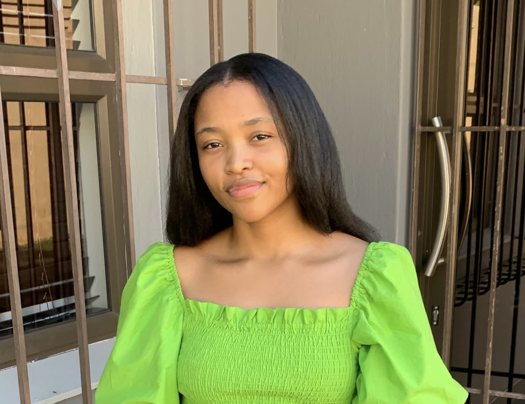 Tiffany, Alumni Bursary Fund beneficiary